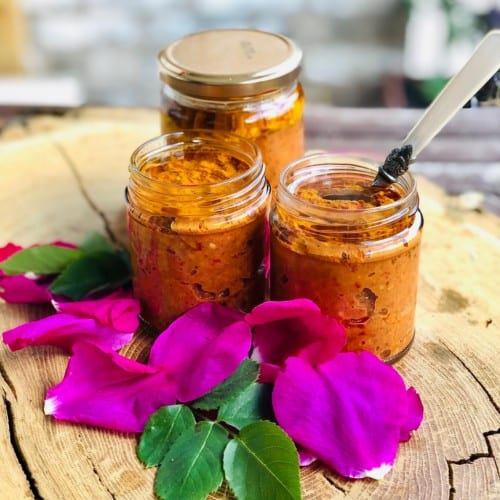 Harissa Recipe - Homemade with Rose Petals - Kitchen and Other Stories