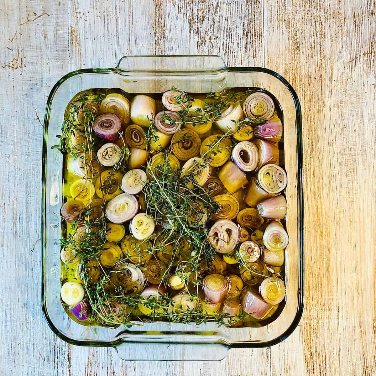 Shallot Confit - A Nourishing Plate